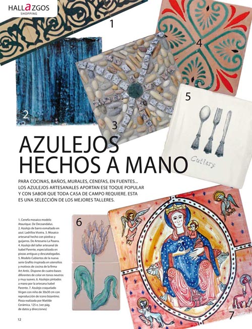 Matilde Cerámica en revistas de decoración