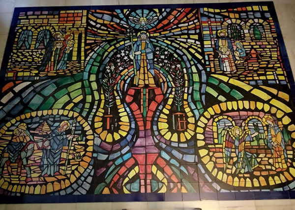 Mural para fachada de Iglesia