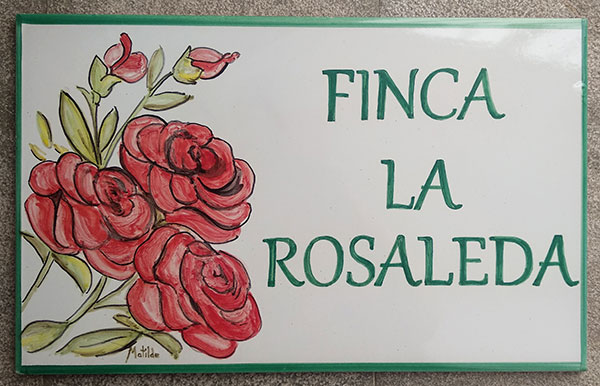 Placa La Rosaleda