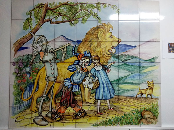 Mural para cuarto de baño